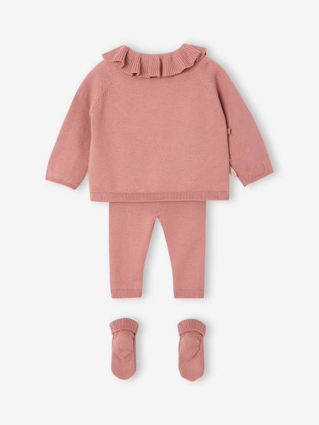 Ensemble bébé fille en tricot blush 5 - vertbaudet enfant 