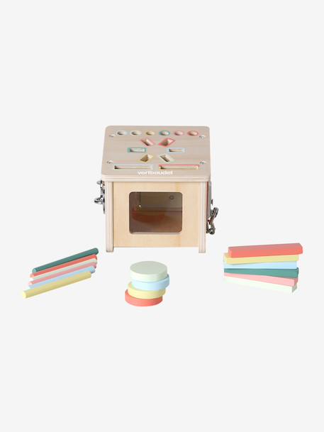 Jeu de tri formes et couleurs en bois FSC® bois 1 - vertbaudet enfant 