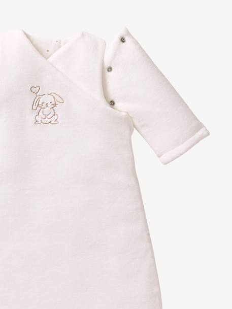 Gigoteuse velours maternité écru 5 - vertbaudet enfant 