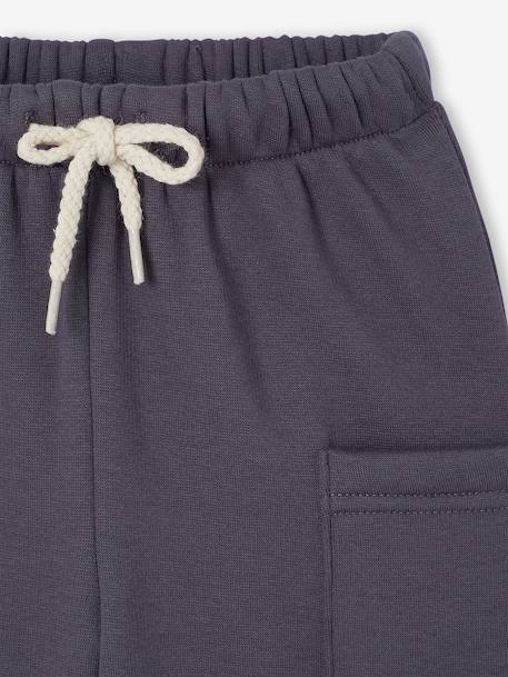 Pantalon bébé garçon doublé polaire anthracite+olive 3 - vertbaudet enfant 