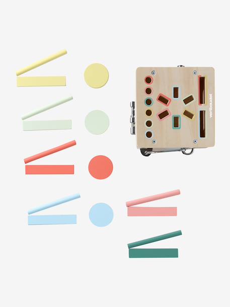 Jeu de tri formes et couleurs en bois FSC® bois 12 - vertbaudet enfant 