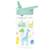 Gourde enfant ergonomique 450 ml Beige+Bleu+Bleu marine+Gris+Jaune+Kaki+Noir+Parme+Rose+Vert de gris+Vert menthe 56 - vertbaudet enfant 