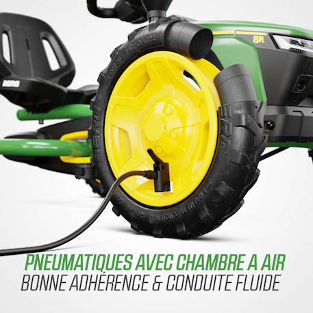 Kart à pédales enfants 3ans+ - John Deere Green/yellow 2 - vertbaudet enfant 