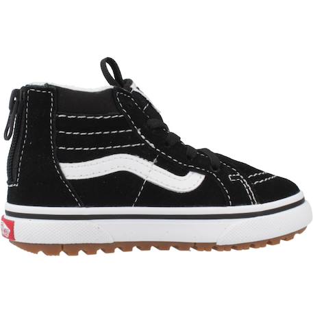 Baskets enfant garçon en cuir Noir 1 - vertbaudet enfant 