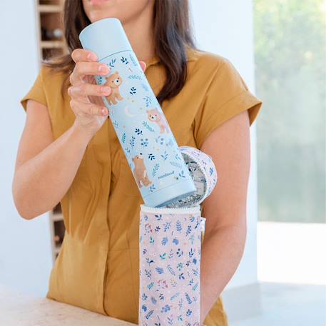 Thermos pour bébés thermy  500ml Bleu+Jaune+Rose 6 - vertbaudet enfant 