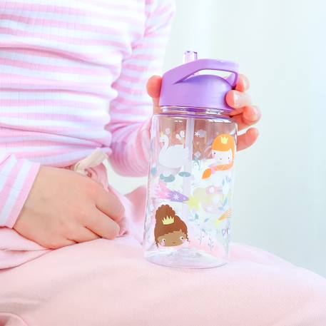 Gourde enfant ergonomique 450 ml Beige+Bleu+Bleu marine+Gris+Jaune+Kaki+Noir+Parme+Rose+Vert de gris+Vert menthe 39 - vertbaudet enfant 