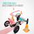 Kart à pédales pour enfants, 3+ ans, buddy lua Pink/mint 4 - vertbaudet enfant 