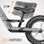 Draisienne biky cross avec frein à mains Black+Blue+Grey+Purple+White 5 - vertbaudet enfant 
