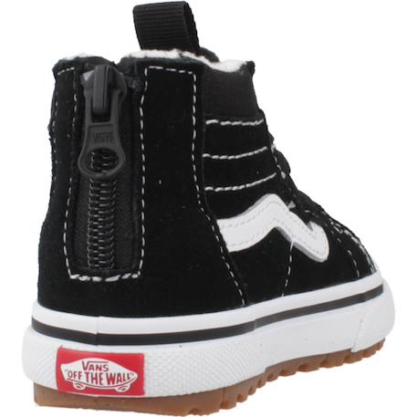 Baskets enfant garçon en cuir Noir 3 - vertbaudet enfant 