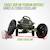 Kart à pédales enfants 3ans+,  Jeep Wrangler Green/black 3 - vertbaudet enfant 