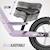 Draisienne biky cross avec frein à mains Black+Blue+Grey+Purple+White 23 - vertbaudet enfant 