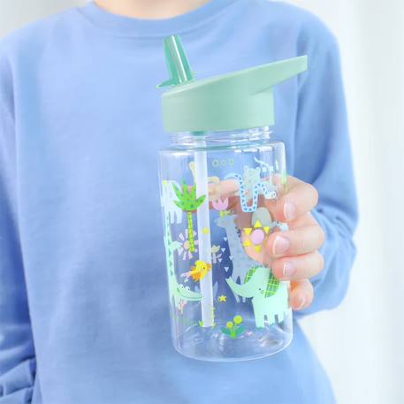 Gourde enfant ergonomique 450 ml Beige+Bleu+Bleu marine+Gris+Jaune+Kaki+Noir+Parme+Rose+Vert de gris+Vert menthe 57 - vertbaudet enfant 