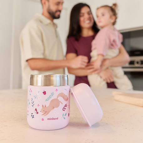 Thermos pour bouillies mini Jaune+Rose 12 - vertbaudet enfant 