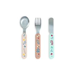 Puériculture-Repas-Vaisselle, coffret repas-Couverts-Ensemble de couverts en acier dreamland