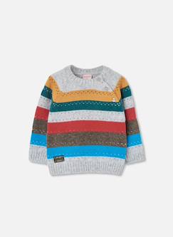 -Pull garçon à rayures