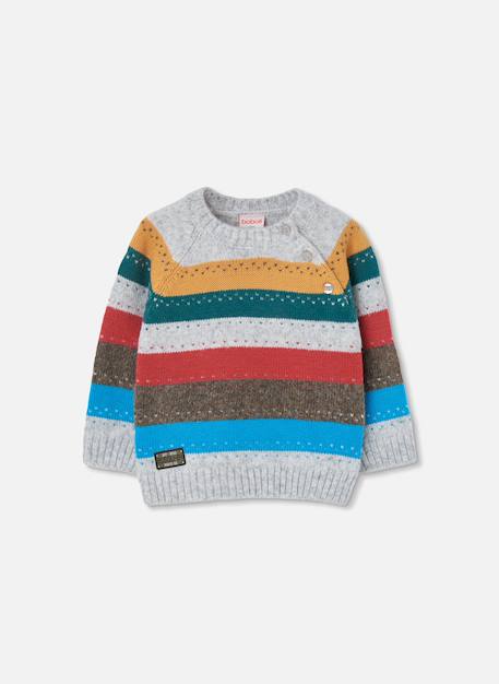 Garçon-Pull garçon à rayures