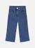 Pantalon fille denim élastique Bleu 2 - vertbaudet enfant 