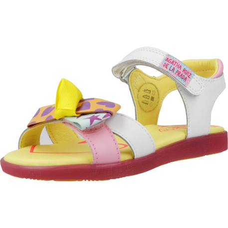 Sandales fille été légère et confortable Blanc 4 - vertbaudet enfant 