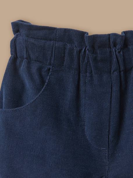 Short en velours bébé Marine 2 - vertbaudet enfant 