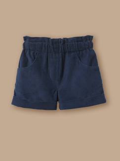 -Short en velours bébé