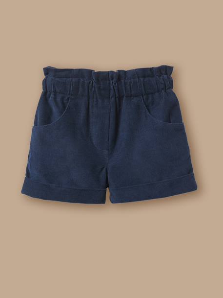 Bébé-Short-Short en velours bébé
