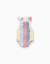 Maillot de bain à rayures avec volants you&me Rouge 1 - vertbaudet enfant 
