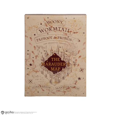 Calendrier de l'avent carte du maraudeur édition 2026 - harry potter Beige 1 - vertbaudet enfant 