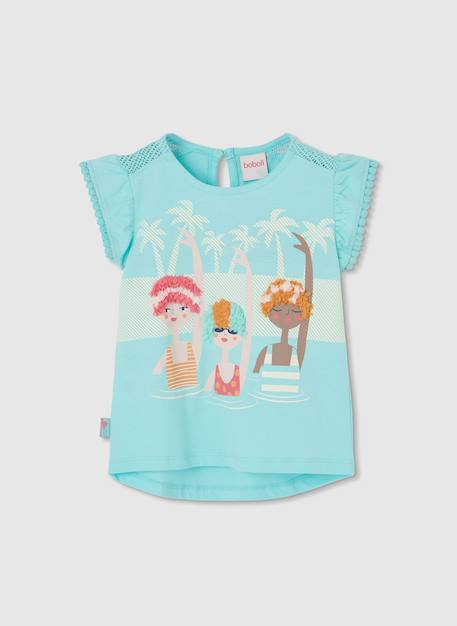 Fille-T-shirt, sous-pull-T-shirt pour fille