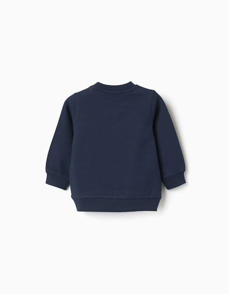 Sweat en coton avec imprimé paddington Bleu foncé 2 - vertbaudet enfant 