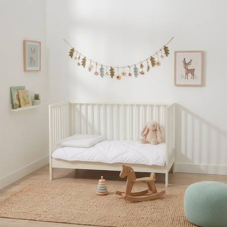 Oreiller enfant 3-5 ans mi-ferme et doux Blanc 2 - vertbaudet enfant 