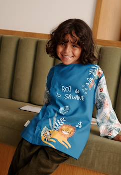 -Tablier enfant roi de la savane