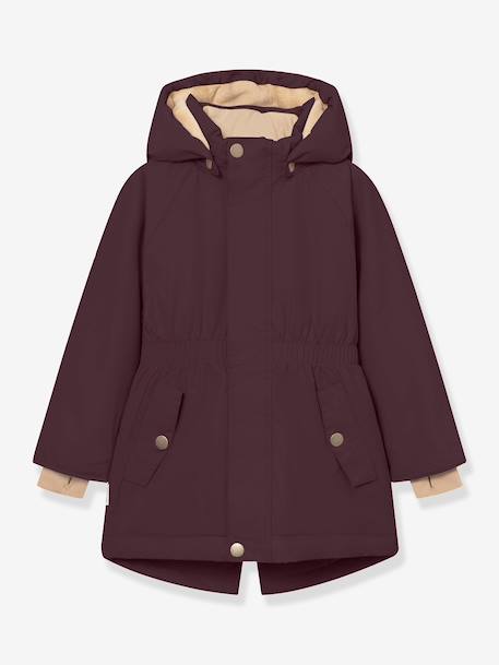 Veste d'hiver avec doublure polaire MATVIKANIA fille MINI A TURE bleu foncé+marine+prune+violet 12 - vertbaudet enfant 