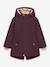 Veste d'hiver avec doublure polaire MATVIKANIA fille MINI A TURE bleu foncé+marine+prune+violet 12 - vertbaudet enfant 