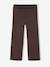 Pantalon fille jacquard chocolat 3 - vertbaudet enfant 