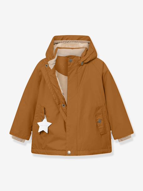 Veste d'hiver avec doublure polaire MATWALLY enfants MINI A TURE bleu foncé+bleu grisé+caramel+marine+prune+vert sauge+vieux rose+violet 10 - vertbaudet enfant 