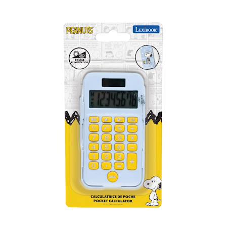 Calculatrice de poche snoopy Bleu 3 - vertbaudet enfant 