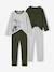 Lot de 2 pyjamas garçon vert sapin 1 - vertbaudet enfant 