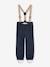 Pantalon de neige MATWILAS enfants MINI A TURE beige+bleu foncé+bleu grisé+caramel+marine+marron+prune+violet 13 - vertbaudet enfant 