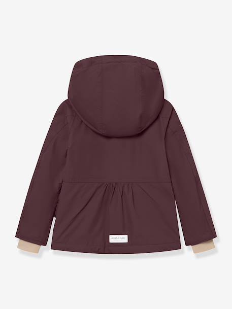 Veste d'hiver avec doublure polaire MATBRIDDINE fille MINI A TURE bleu foncé+rose poudré+vieux rose+violet 12 - vertbaudet enfant 