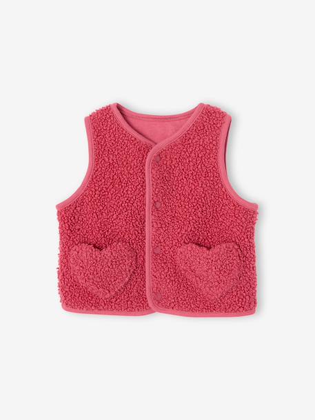 Ensemble 3 pièces bébé fille rose poudré 3 - vertbaudet enfant 