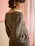 Robe de grossesse col V kaki 1 - vertbaudet enfant 