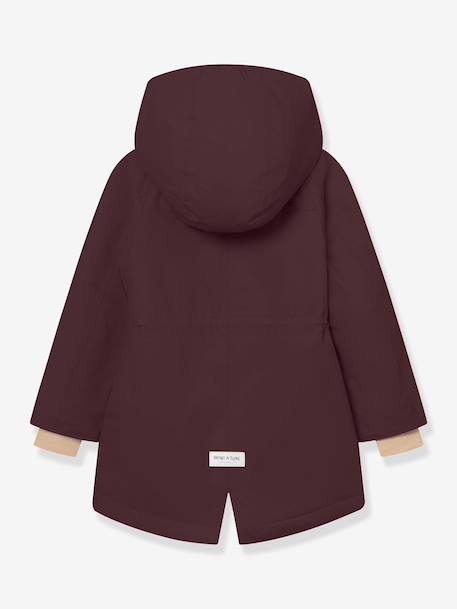 Veste d'hiver avec doublure polaire MATVIKANIA fille MINI A TURE bleu foncé+marine+prune+violet 14 - vertbaudet enfant 