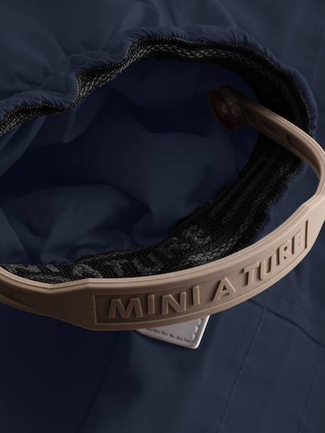 Combinaison de neige doublée polaire MATWISTI enfant MINI A TURE bleu foncé+bleu grisé+gris ardoise+marine+prune+rose poudré+violet 18 - vertbaudet enfant 