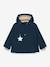 Veste d'hiver avec doublure polaire MATWANG enfants MINI A TURE bleu foncé+bordeaux+gris+gris ardoise+marine+marron+rouge+vert sauge+vieux rose 25 - vertbaudet enfant 