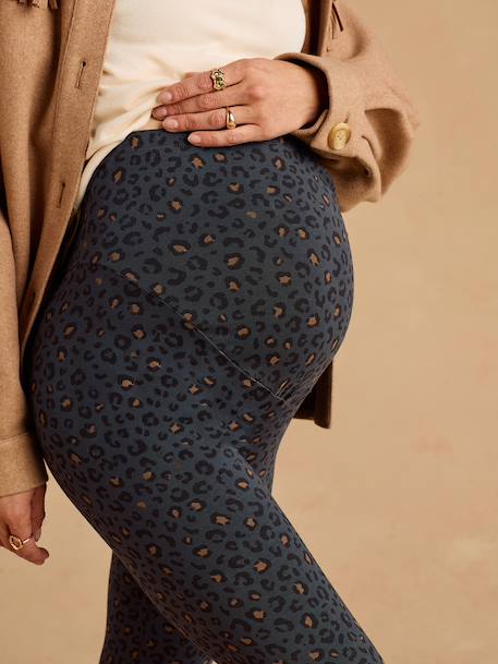 Legging Grossesse Léopard beige+gris foncé 9 - vertbaudet enfant 
