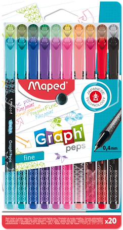Jouet-Papeterie-Feutres graph peps stylos feutres