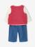 Ensemble 3 pièces bébé fille rose poudré 5 - vertbaudet enfant 
