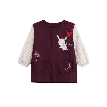 Tablier enfant aimée Bordeaux 2 - vertbaudet enfant 