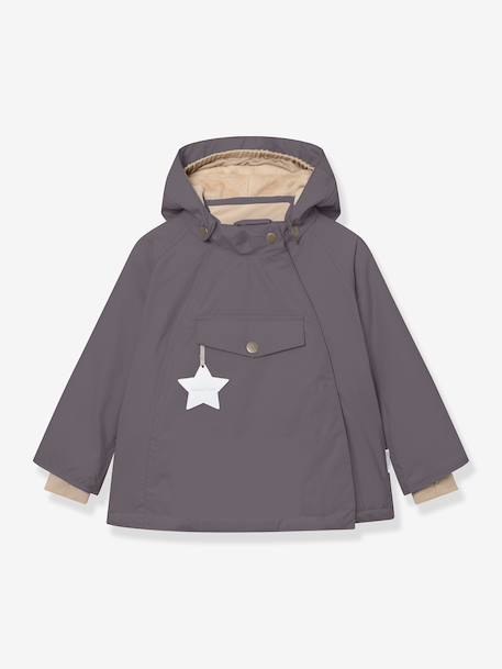 Veste d'hiver avec doublure polaire MATWANG enfants MINI A TURE bleu foncé+bordeaux+gris+gris ardoise+marine+marron+rouge+vert sauge+vieux rose 12 - vertbaudet enfant 