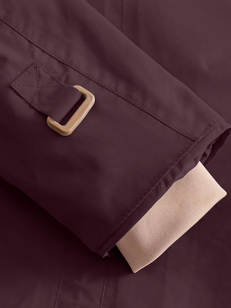 Veste d'hiver avec doublure polaire MATWALLY enfants MINI A TURE bleu foncé+bleu grisé+caramel+marine+prune+vert sauge+vieux rose+violet 39 - vertbaudet enfant 